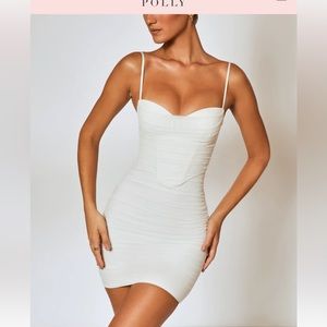 Oh Polly Jaded Corset Mini Dress